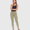 Clothing Sheer-essentials Plus Size | Alexa High-Rise Skinny Jeans - Green Olive