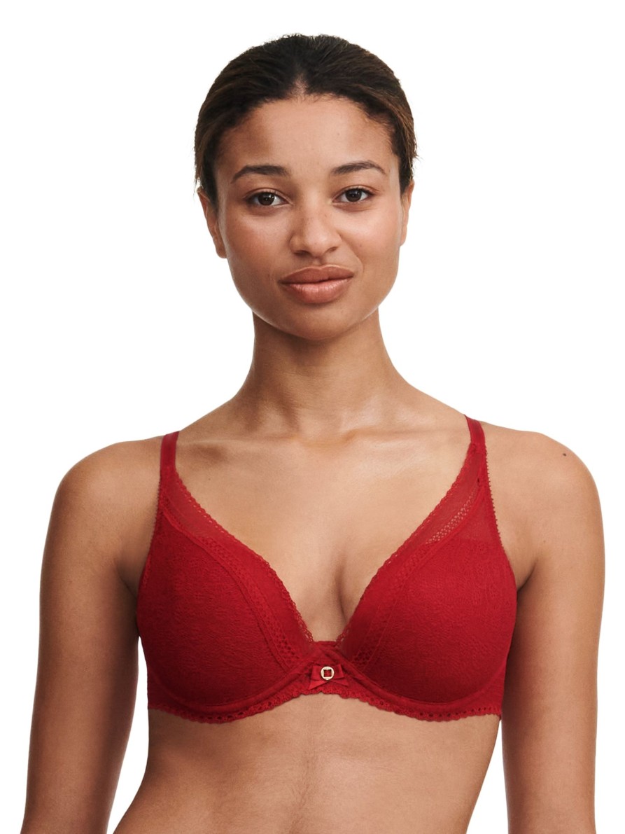 Lingerie & Intimates Sheer-essentials Plunge | Festivite Lace Plunge Bra