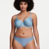 Lingerie & Intimates Sheer-essentials T-Shirt Bras | Chantelle Comfort Chic Memory Foam Bra - Misty Grey