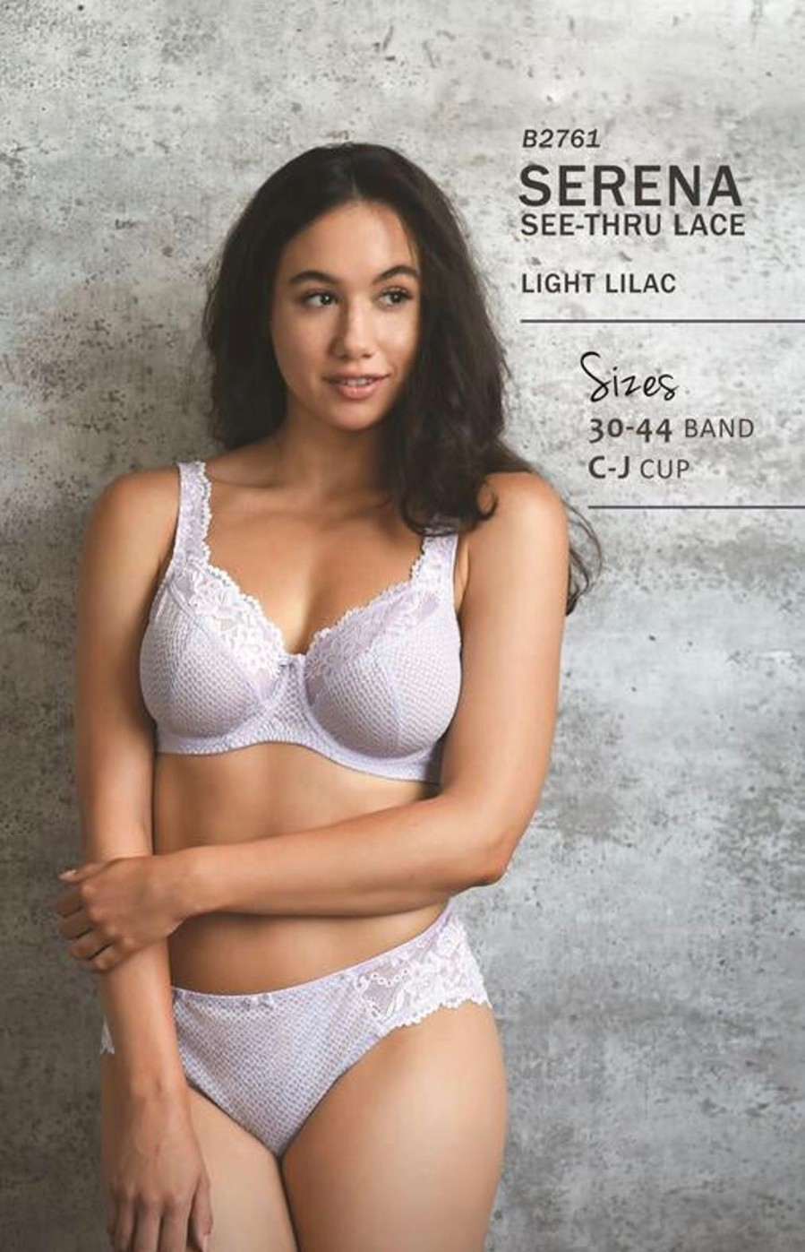 Lingerie & Intimates Sheer-essentials Racer Back | Serena Lace Bra - Lilac