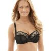 Lingerie & Intimates Sheer-essentials Underwire | Panache Jasmine Balconette Underwire Bra- Black