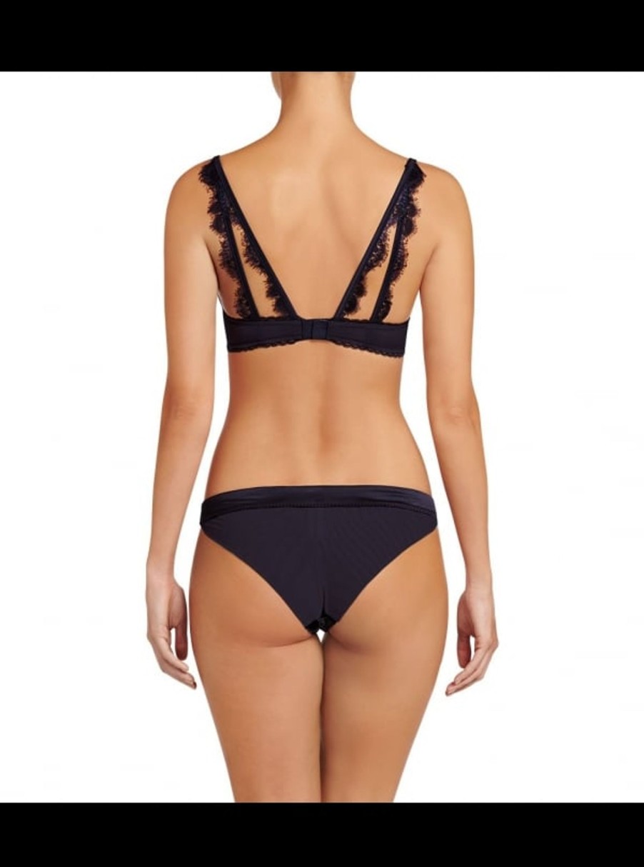 Lingerie & Intimates Sheer-essentials Plunge | Natalia Nightshade Push Up - Size D 34