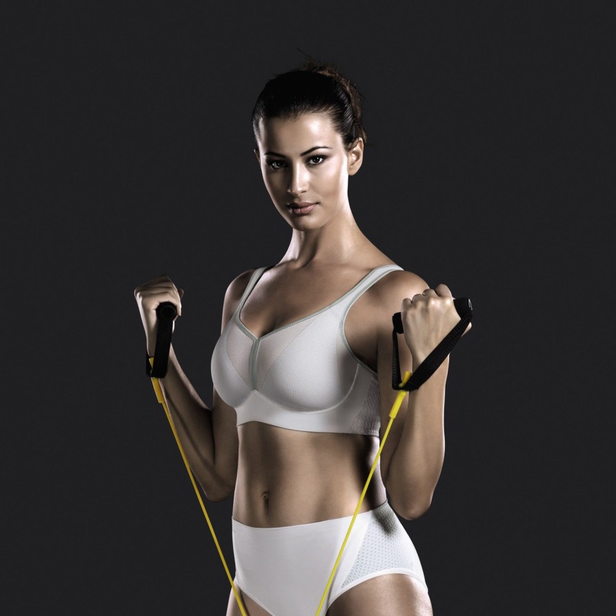 Lingerie & Intimates Sheer-essentials Sports Bra | Air Control Sports Bra - Deltapad - White