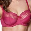 Lingerie & Intimates Sheer-essentials Underwire | Sienna Full Cup Bra - Red