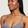 Lingerie & Intimates Sheer-essentials Racer Back | Montelle Wire Free Bra - Crystal Grey