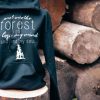 Clothing Sheer-essentials Hoodies | In To The Forest Hoodie