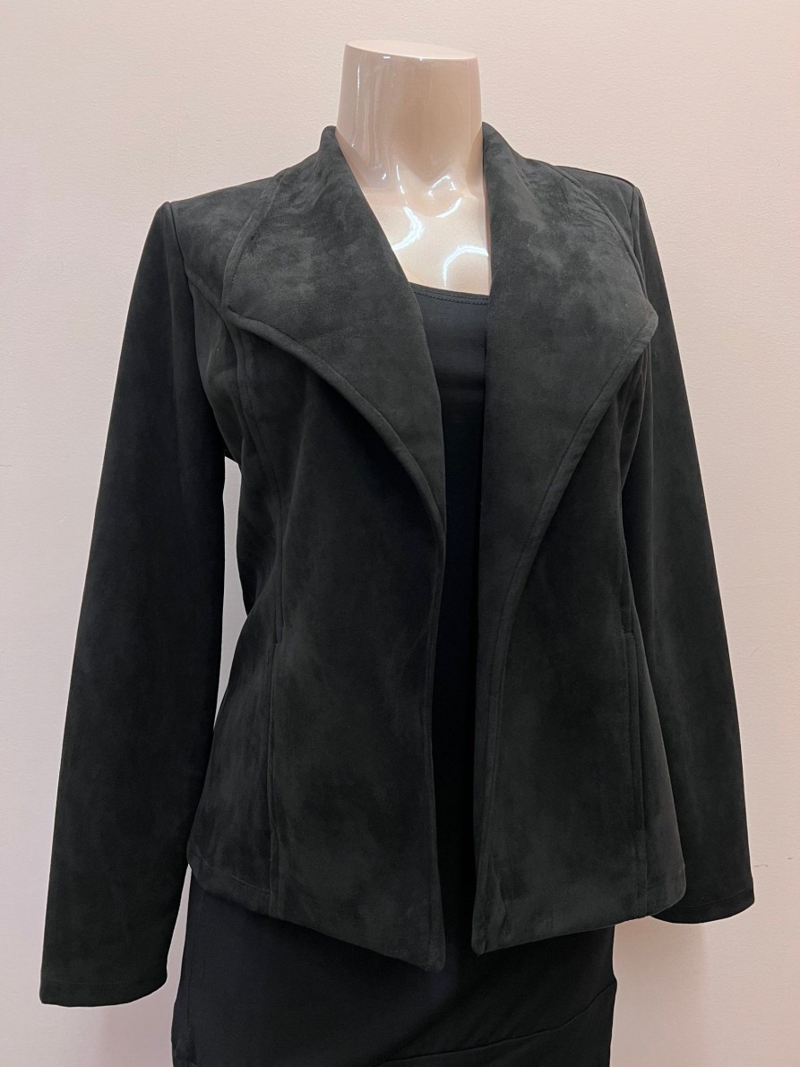 Clothing Sheer-essentials Jackets | Soft Works Suede Jacket