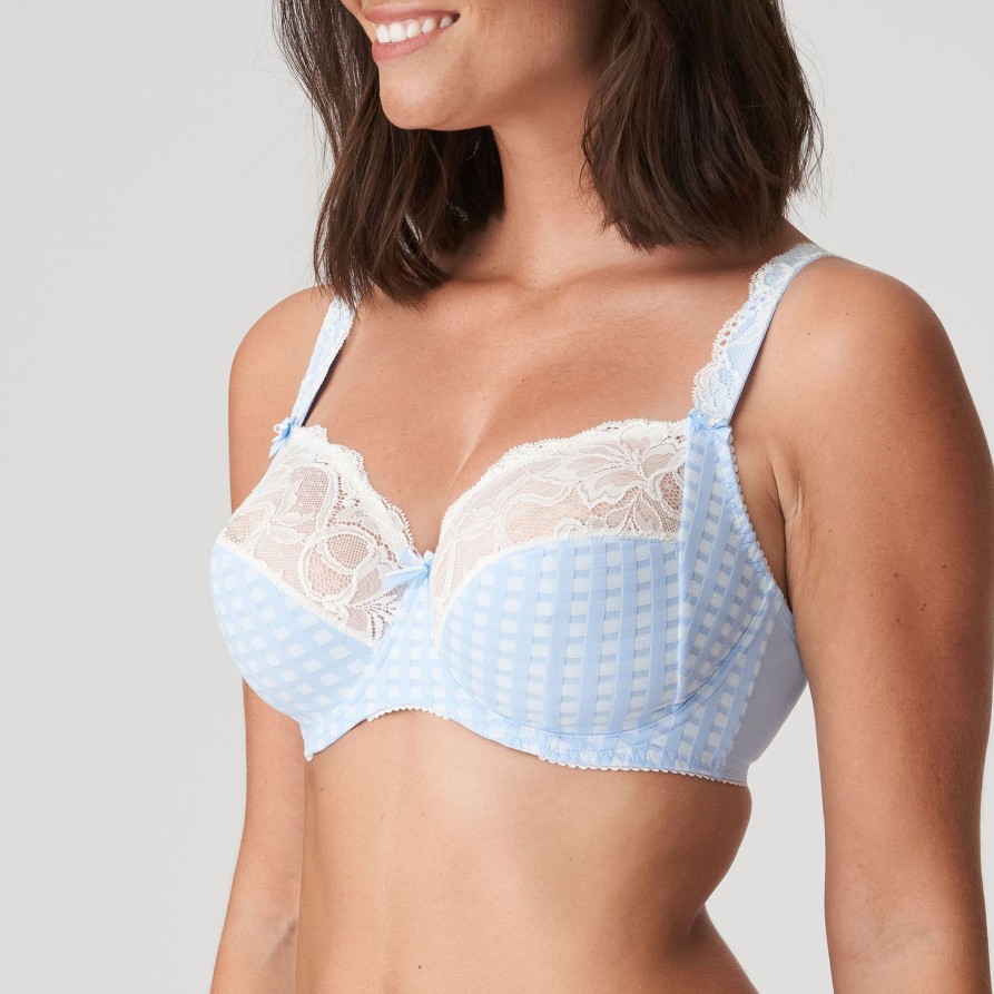 Lingerie & Intimates Sheer-essentials Underwire | Prima Donna Madison Full Cup - Blue Bell