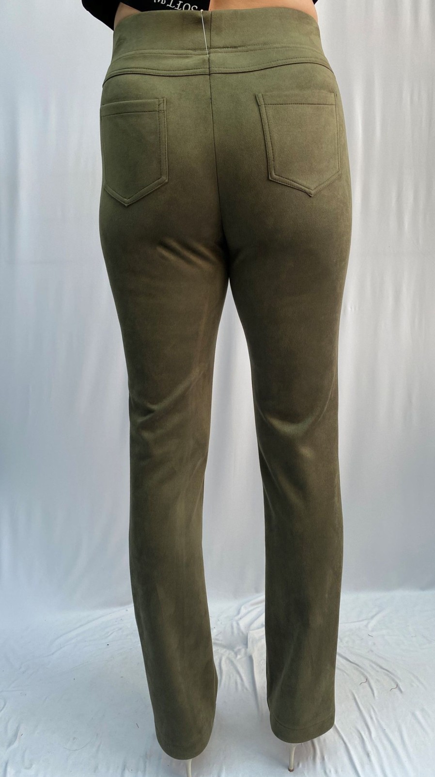 Clothing Sheer-essentials Pants | Suede Western Style Pants