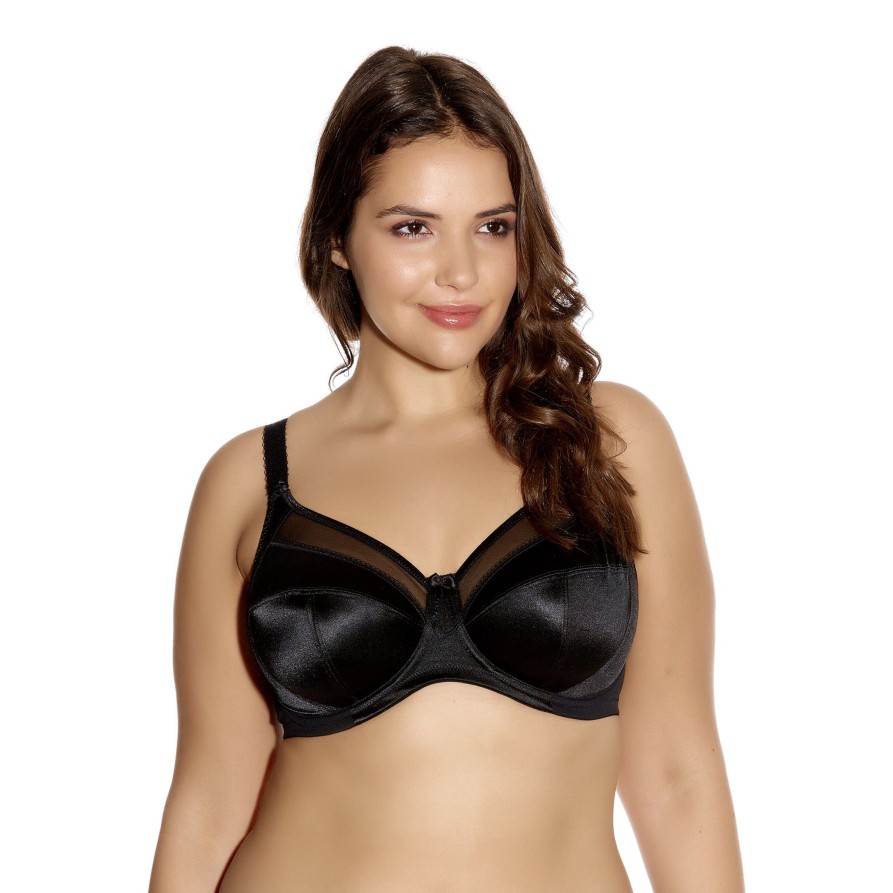 Lingerie & Intimates Sheer-essentials Underwire | Keira Banded Bra - Black