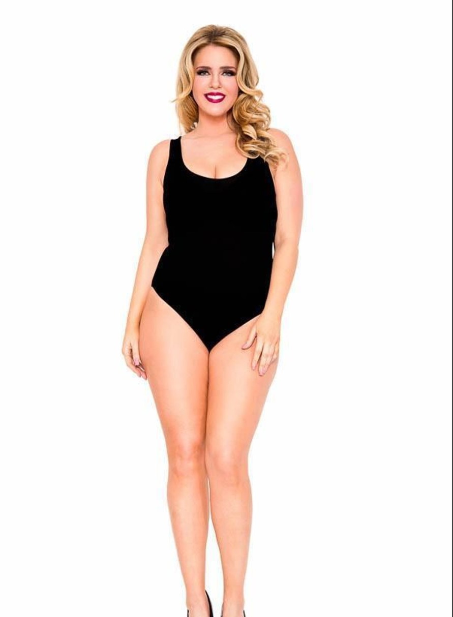 Curvy Fashions Sheer-essentials Jumpsuits & Rompers | Opaque Teddy