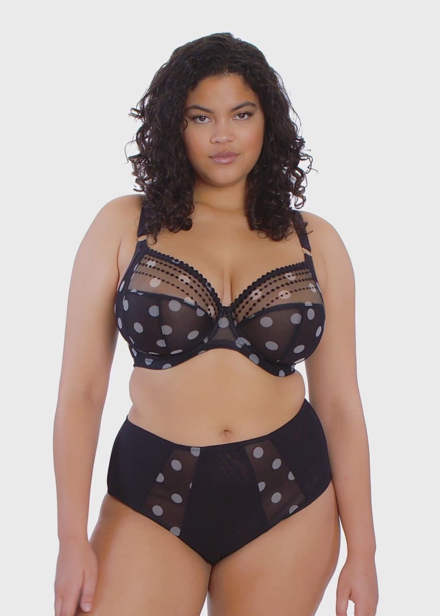 Lingerie & Intimates Sheer-essentials Racer Back | Elomi Matilda Plunge - Black Dot