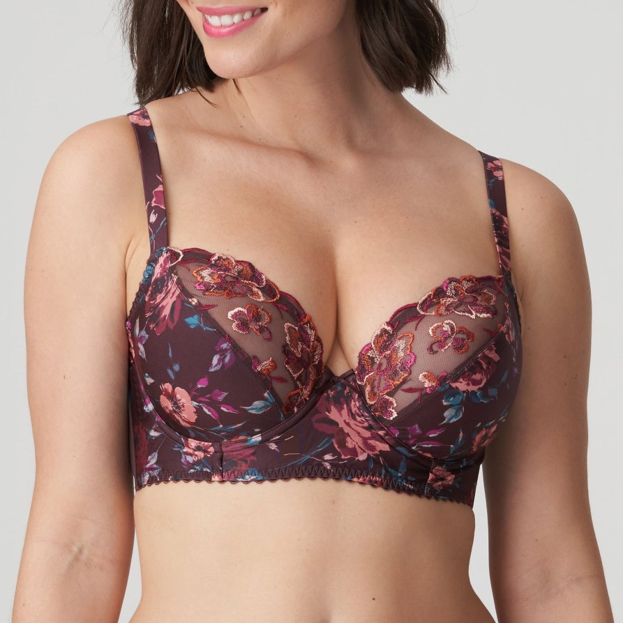 Lingerie & Intimates Sheer-essentials Plus Size | Prima Donna Sevas Deep Plunge Balcony Bra