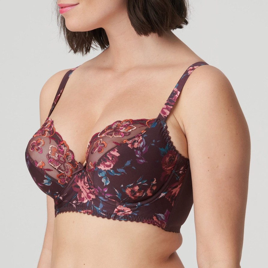 Lingerie & Intimates Sheer-essentials Plus Size | Prima Donna Sevas Deep Plunge Balcony Bra