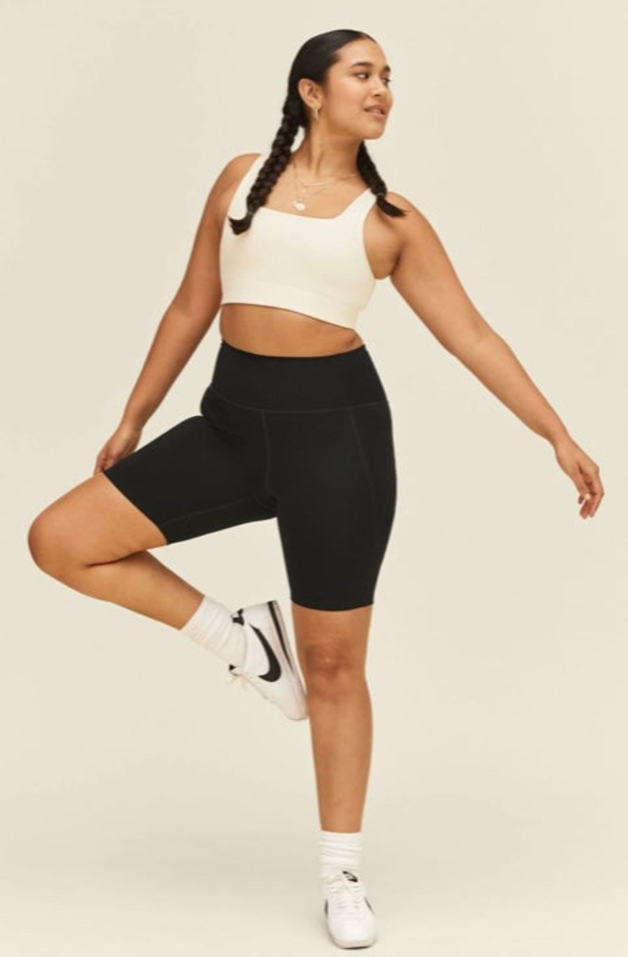 Clothing Sheer-essentials Active Wear | Girlfriend Collective High Rise Bike Short