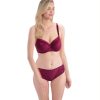 Lingerie & Intimates Sheer-essentials Underwire | Illusion Side Support Bra - Berry