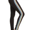 Clothing Sheer-essentials Plus Size | Rainbow Yoga Leggings