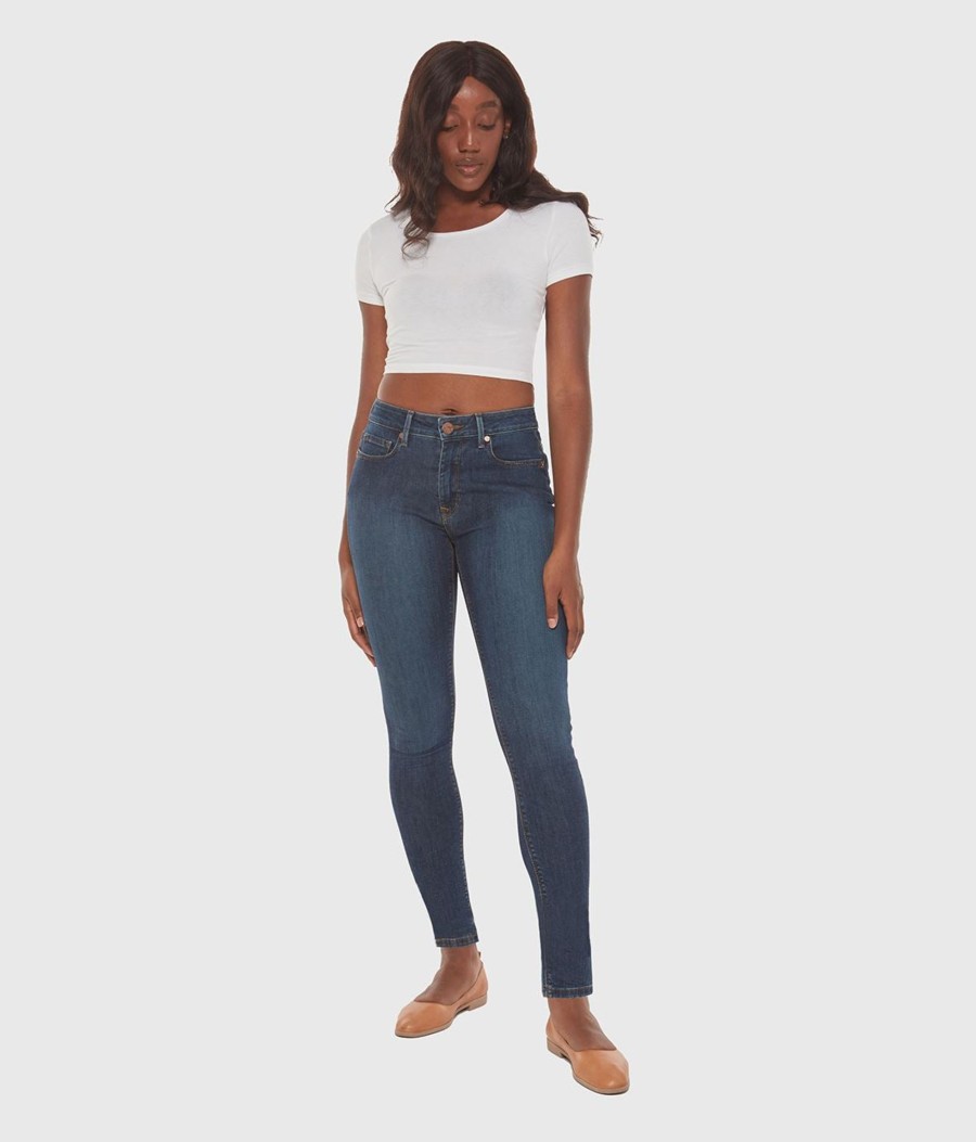 Clothing Sheer-essentials Jeans | Alexa High-Rise Skinny Jeans - Starry Night