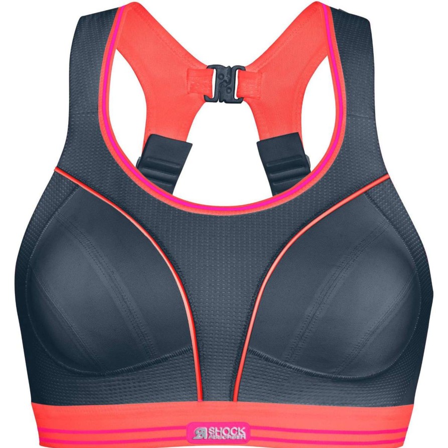 Lingerie & Intimates Sheer-essentials Sports Bra | Ultimate Run Bra - Slate/ Pink