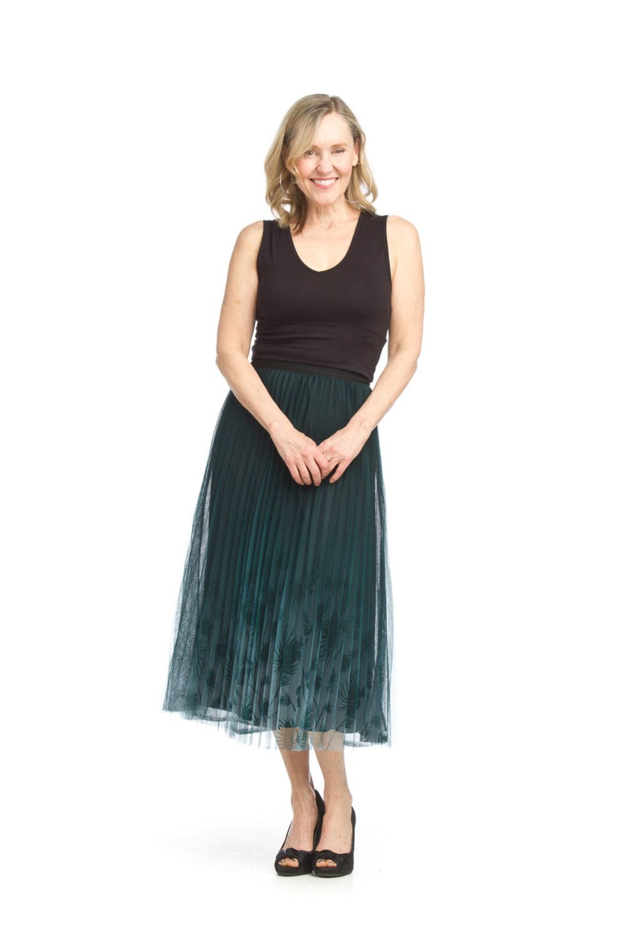 Clothing Sheer-essentials Skirts | Velvet Burnout Skirt