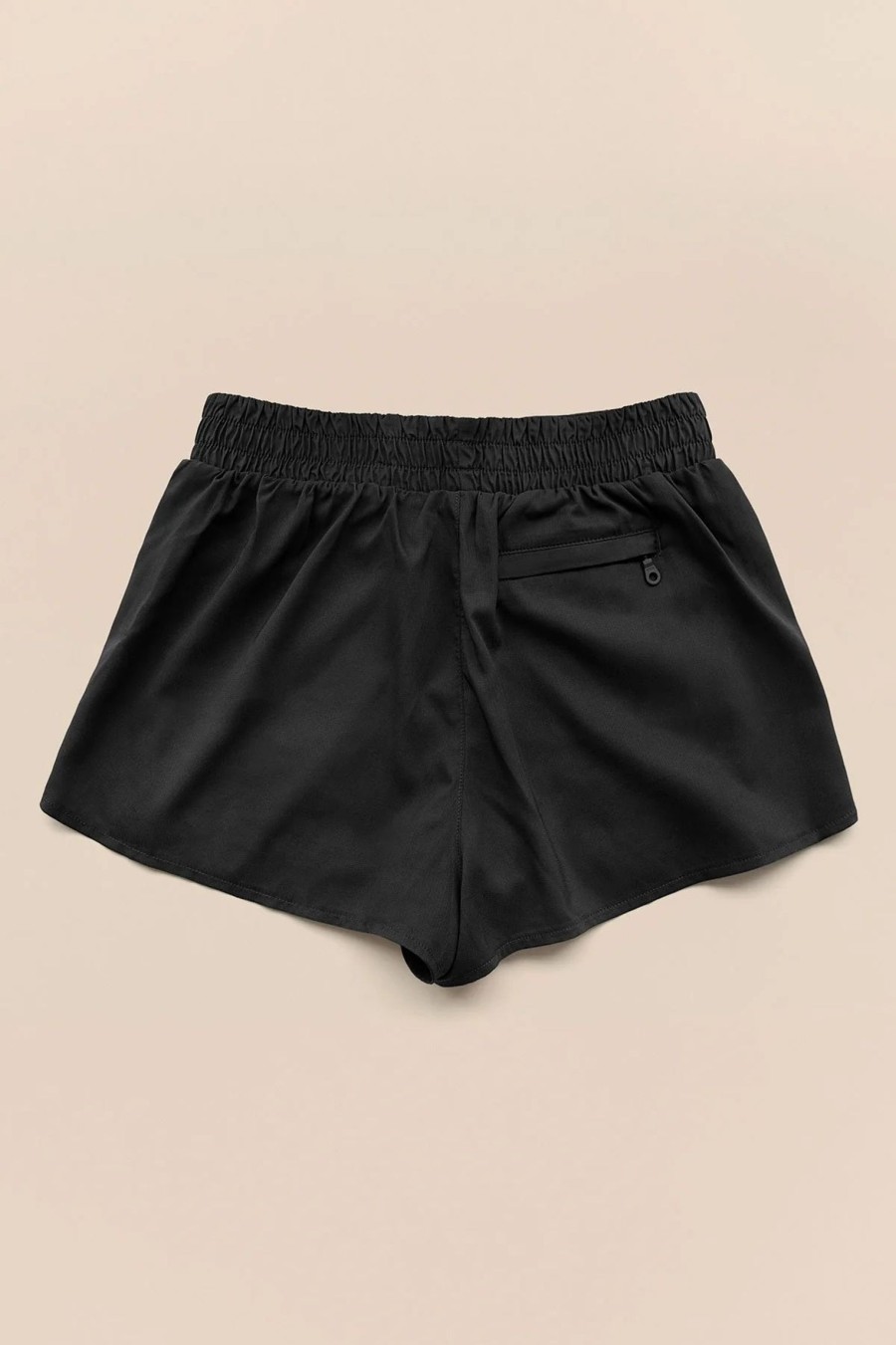 Clothing Sheer-essentials Active Wear | Girlfriend Collective Black Trail Short