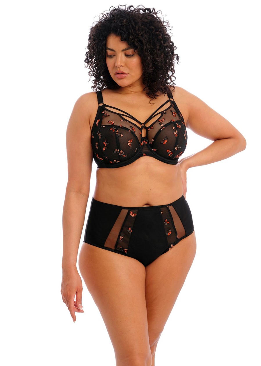 Lingerie & Intimates Sheer-essentials Underwire | Sachi Underwire Plunge Bra - Butterfly