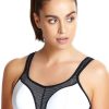 Lingerie & Intimates Sheer-essentials Sports Bra | Wire Free Sports Bra - White / Black