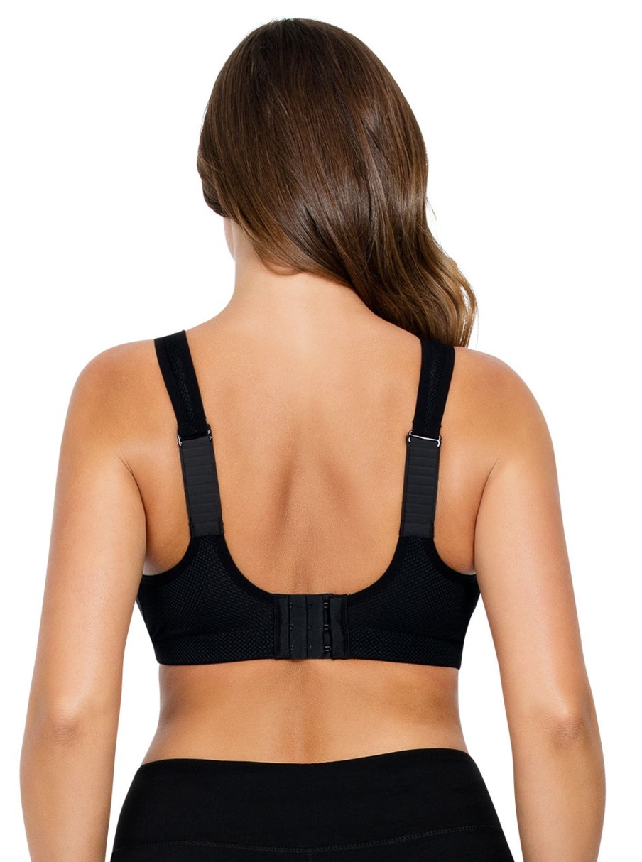 Lingerie & Intimates Sheer-essentials Sports Bra | Breeze Active Wireless Sports Bra - Black