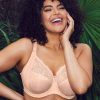 Lingerie & Intimates Sheer-essentials Plus Size | Elomi Morgan Underwire Bra - Cameo Rose