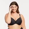 Lingerie & Intimates Sheer-essentials T-Shirt Bras | Montelle Sublime Spacer Bra - Black