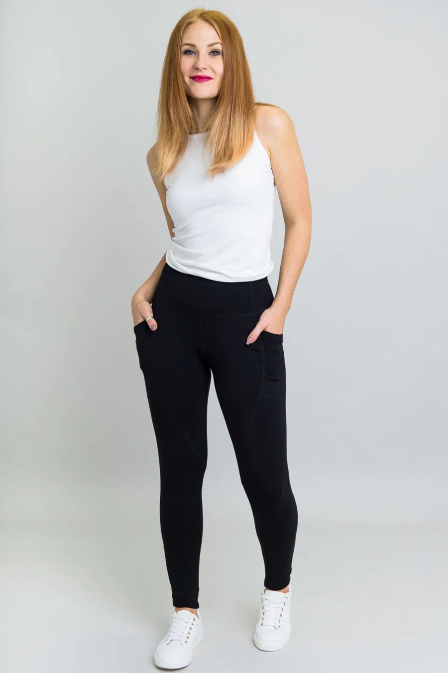 Clothing Sheer-essentials Active Wear | Robson Bamboo Leggings - Black