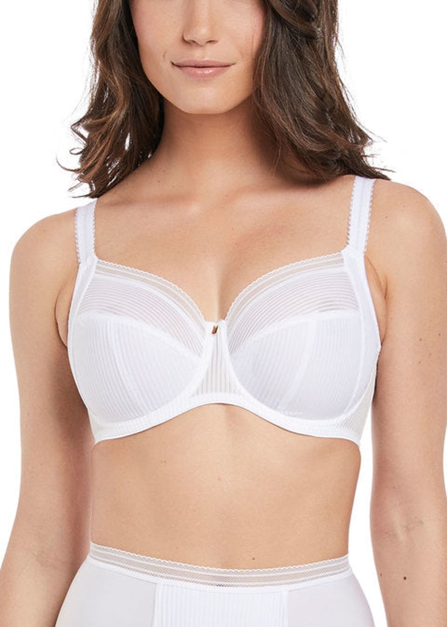 Lingerie & Intimates Sheer-essentials Underwire | Fusion Side Support Bra - White