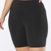 Clothing Sheer-essentials Shorts | Sport Pace High Waist Plus Size Biker Short