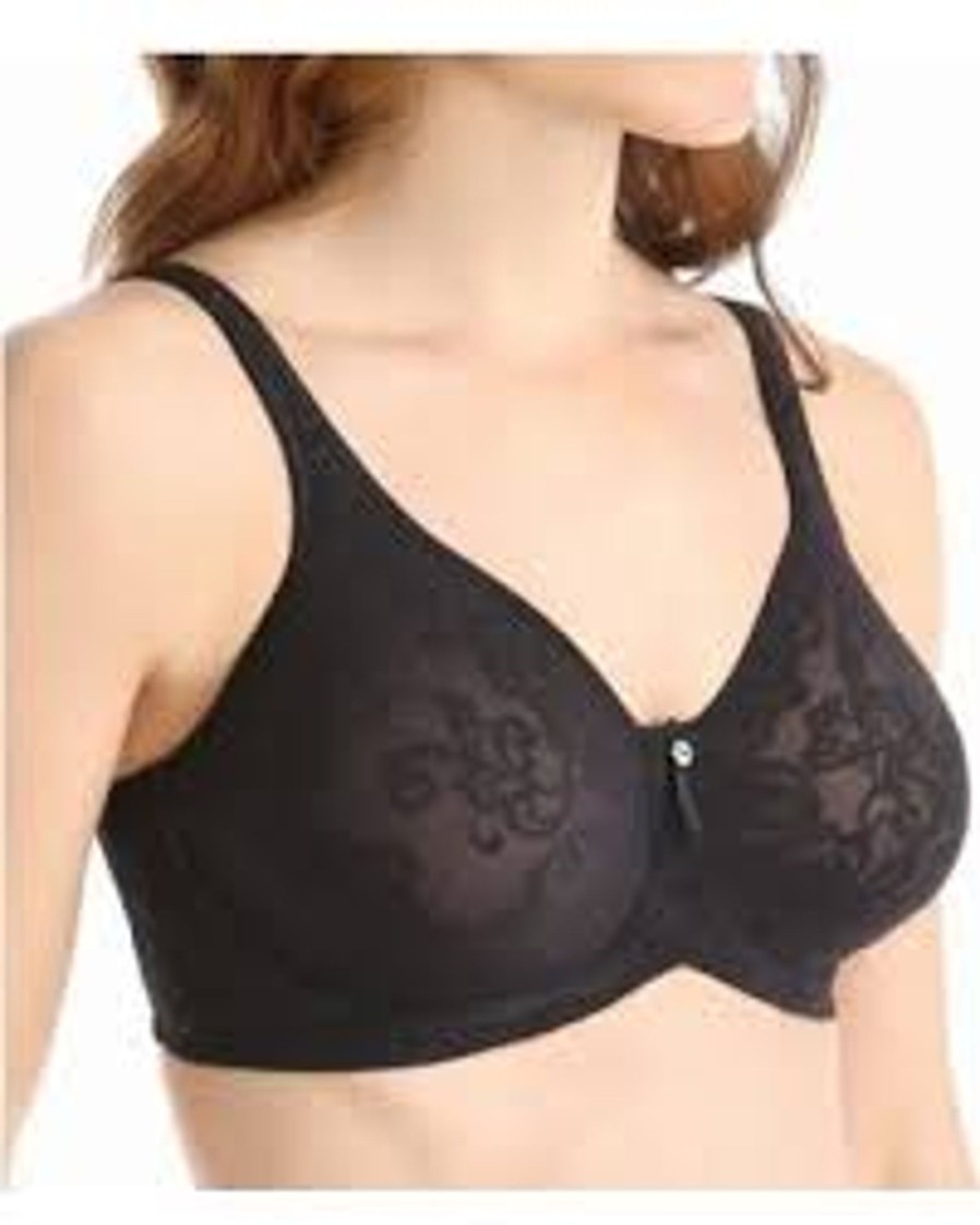 Lingerie & Intimates Sheer-essentials Underwire | Versailles Seamless Underwire - Black