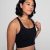 Lingerie & Intimates Sheer-essentials Sports Bra | Girlfriend Collective Paloma Bra - Black