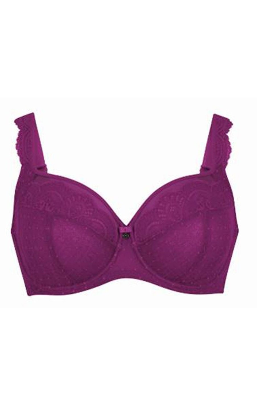 Lingerie & Intimates Sheer-essentials Plus Size | Selma Underwire Bra- Purple Wine