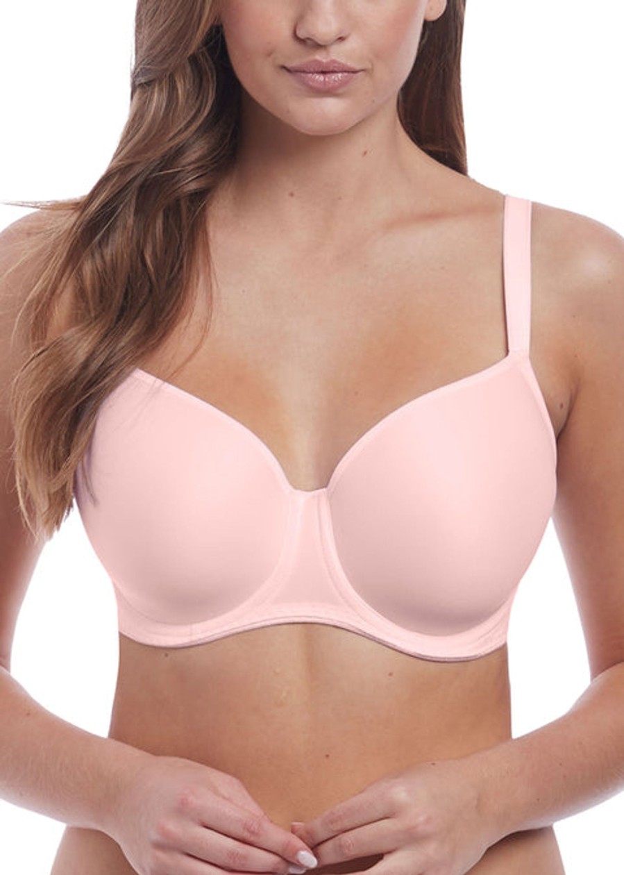 Lingerie & Intimates Sheer-essentials Balconettes | Fancies Moulded Balcony Bra - Petal - Size Hh 30