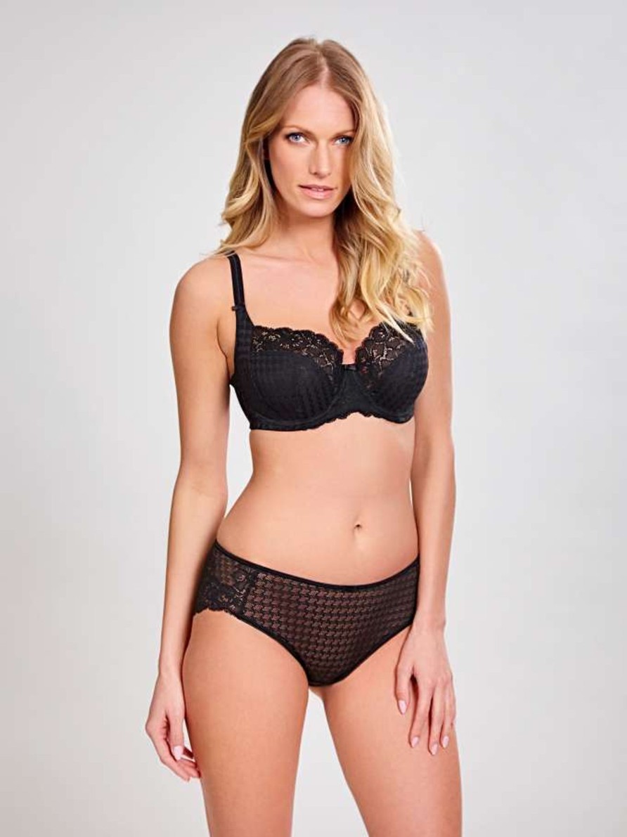 Lingerie & Intimates Sheer-essentials Balconettes | Panache Envy Full Cup Underwire Bra - Black