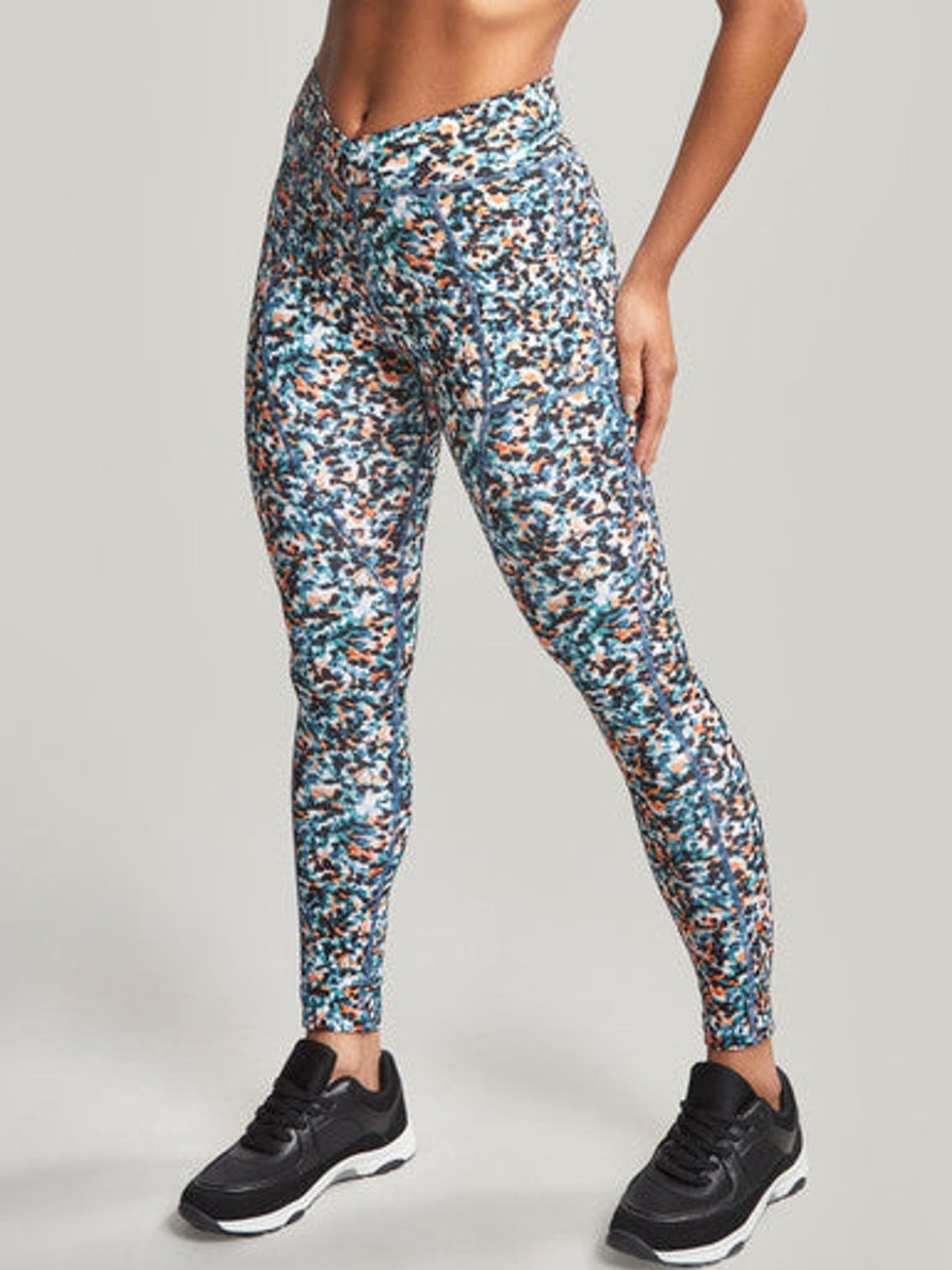 Clothing Sheer-essentials Plus Size | Panache Ultra Adapt Leggings - Animal Abstract