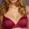 Lingerie & Intimates Sheer-essentials T-Shirt Bras | Pure T-Shirt Bra- Scarlet