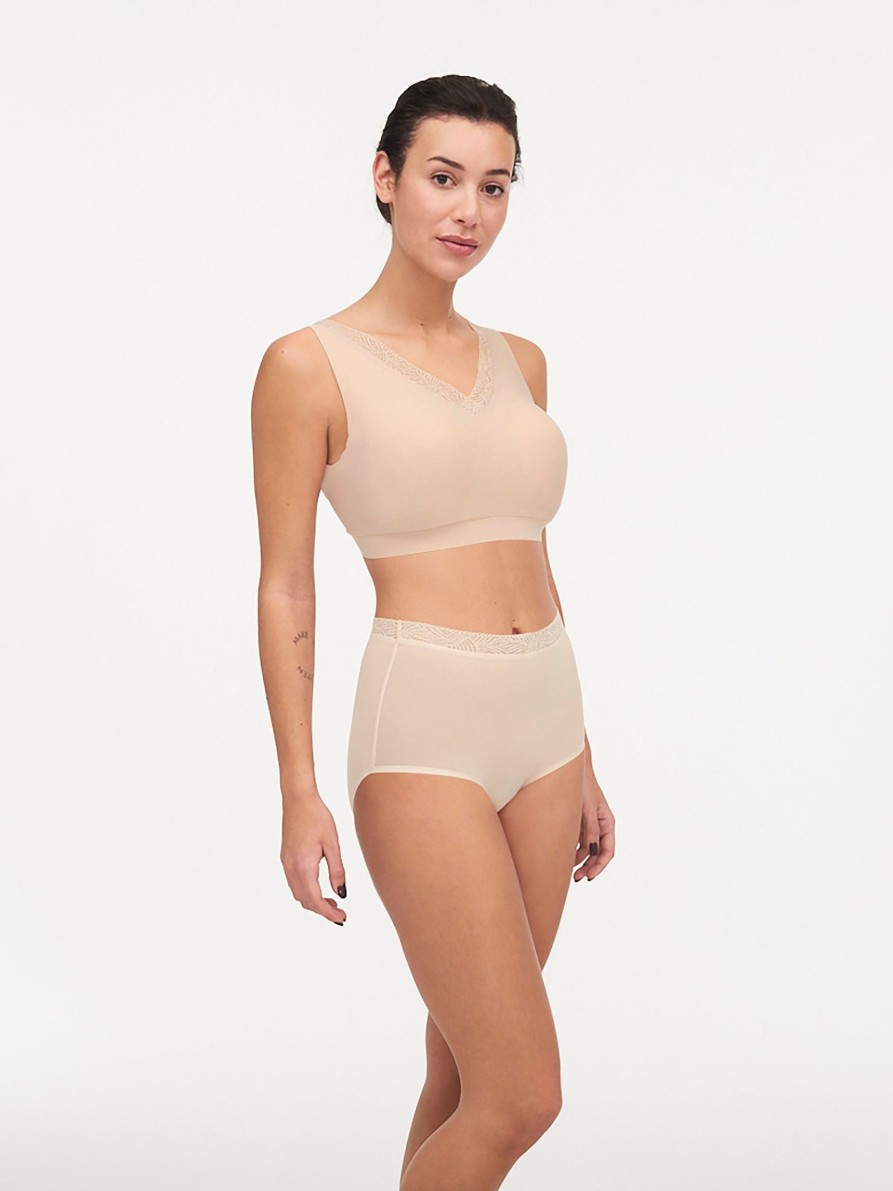 Lingerie & Intimates Sheer-essentials Bralettes | Softstretch Padded Bra Top With Hook And Eye