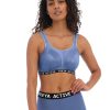 Lingerie & Intimates Sheer-essentials Sports Bra | Freya Dynamic Wire Free Sports Bra - Denim - Size J 30