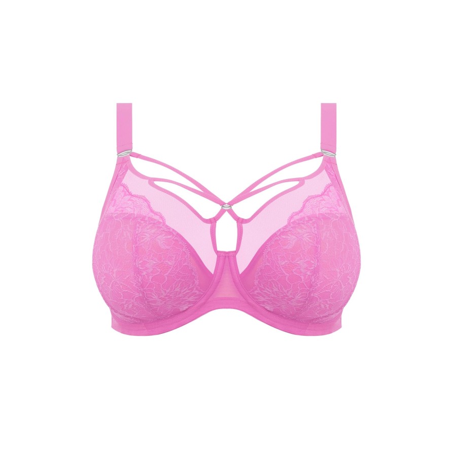 Lingerie & Intimates Sheer-essentials Plus Size | Elomi Brianna Plunge Bra - Very Pink