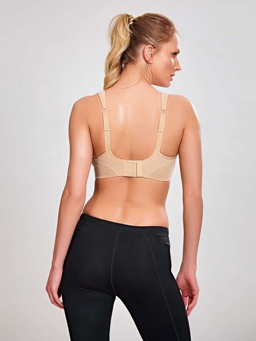 Lingerie & Intimates Sheer-essentials Sports Bra | Wire Free Sports Bra - Latte