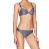 Lingerie & Intimates Sheer-essentials Underwire | Fmo Smooth Plunge - Total Eclipse