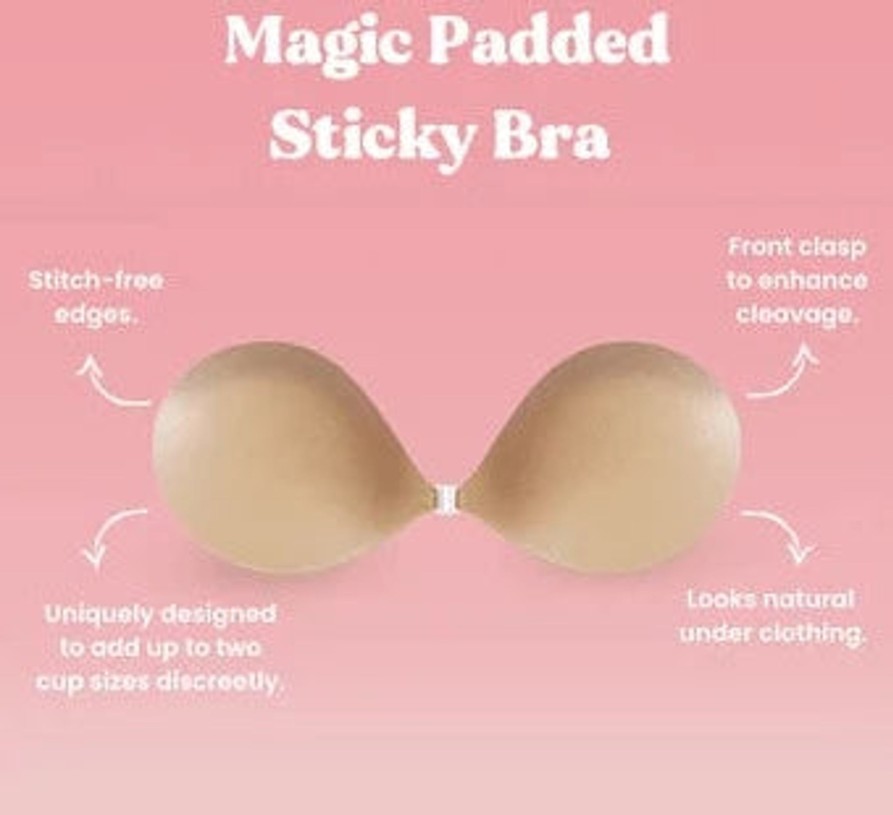 Lingerie & Intimates Sheer-essentials Strapless | Magic Padded Sticky Bra