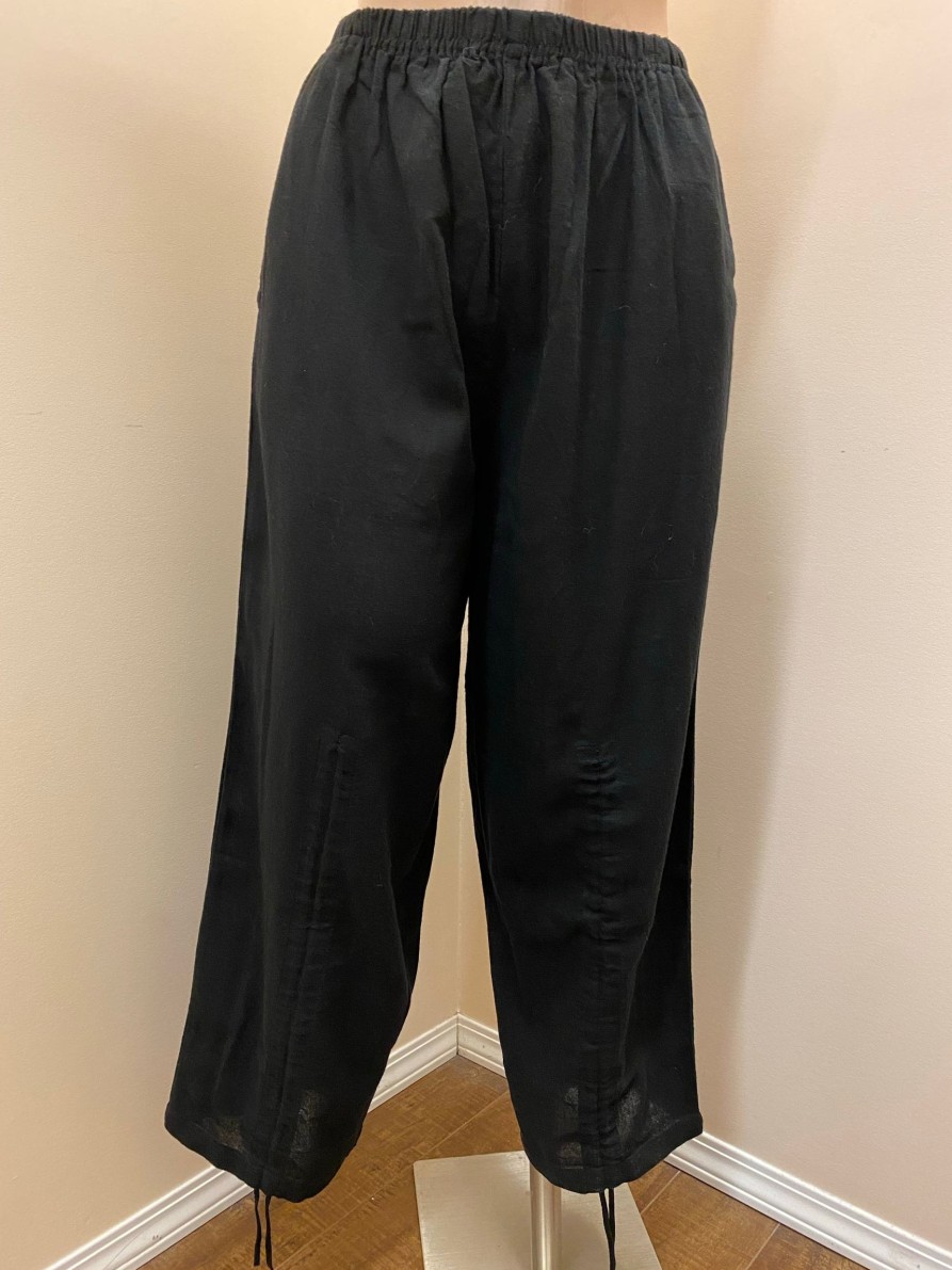 Clothing Sheer-essentials Plus Size | Cotton Gauze Pants