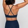 Lingerie & Intimates Sheer-essentials Sports Bra | Girlfriend Collective Topanga Bra - Midnight