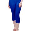 Clothing Sheer-essentials Plus Size | Stretch Capri