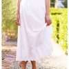 Clothing Sheer-essentials Skirts | Evie Eyelet Half Slip